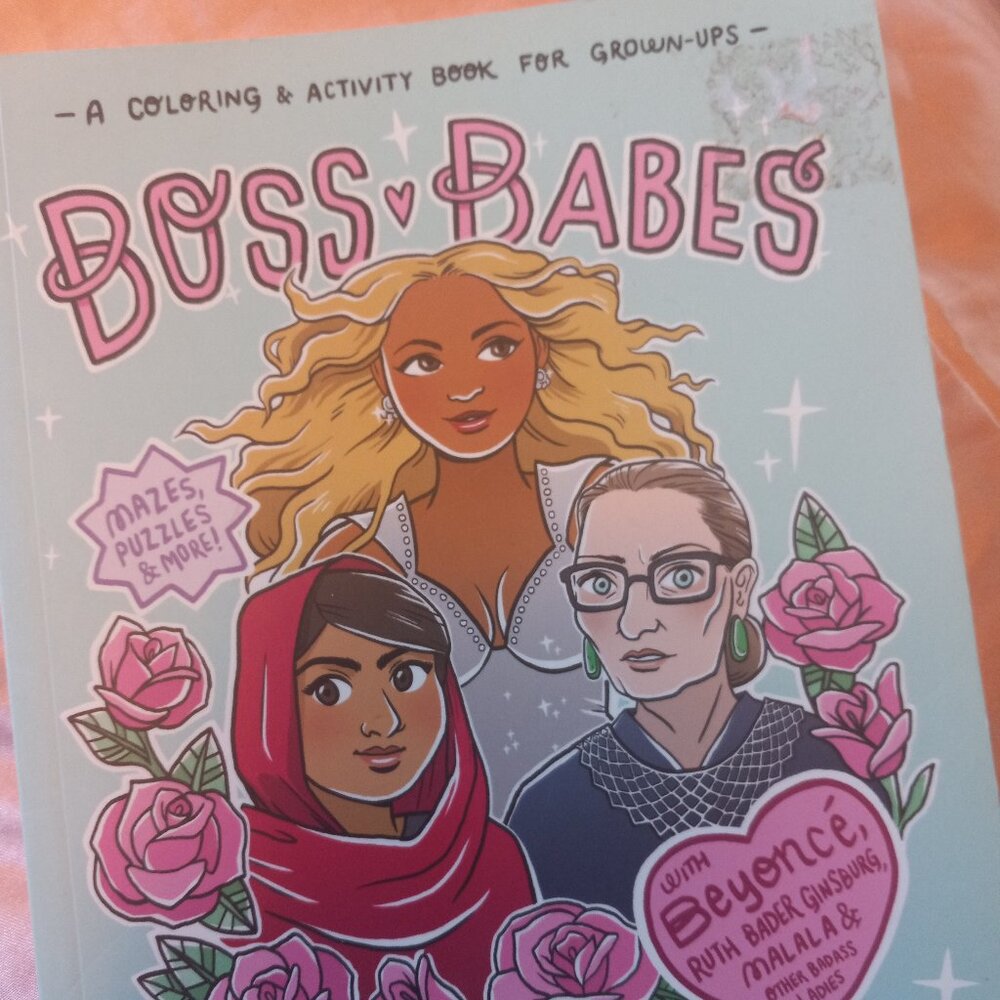 Boss Babes Adult Coloring and Activity Book